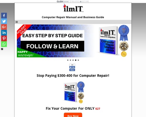 Computer Repair Manual and Business Guide ebook