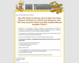 Dog Training Tutor