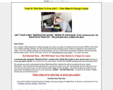 Complete Marketing Niche Website Package- 50% Recurring Commision